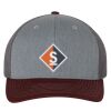 112 Trucker Cap - Greely PTO Heather gray/charcoal/maroon Thumbnail