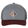 112 Trucker Cap - Greely PTO Heather gray/charcoal/maroon Thumbnail