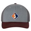 112 Trucker Cap - Greely PTO Heather gray/charcoal/maroon Thumbnail